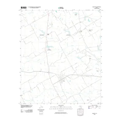 2010 Map of Chilton, 2010 Print
