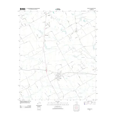 2012 Map of Chilton, 2012 Print