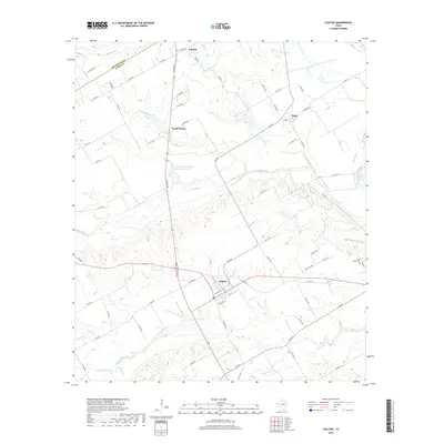2019 Map of Chilton, 2019 Print