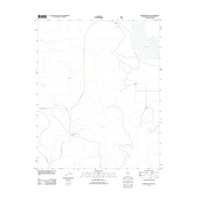 2012 Map of Chimineas Ranch, 2012 Print