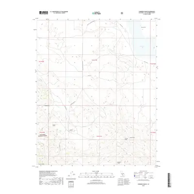 2018 Map of Chimineas Ranch, 2018 Print