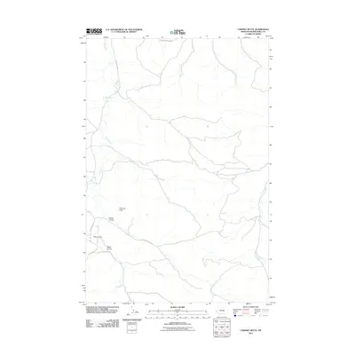 2011 Map of Chimney Butte, 2011 Print