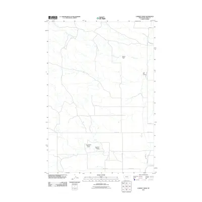 2011 Map of Chimney Creek, 2011 Print