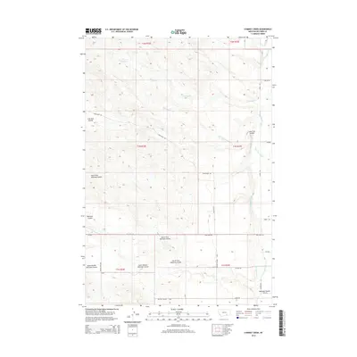 2014 Map of Chimney Creek, 2014 Print