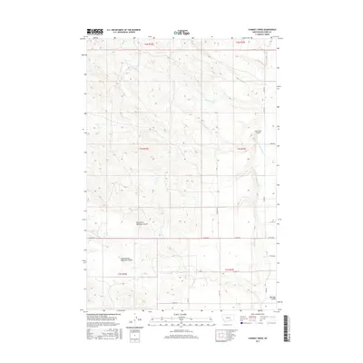 2017 Map of Chimney Creek, 2017 Print