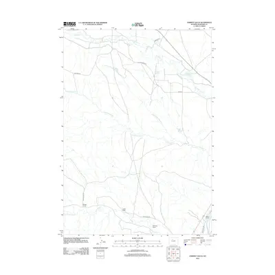 2012 Map of Chimney Gulch, 2012 Print