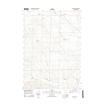 2015 Map of Chimney Gulch, 2015 Print