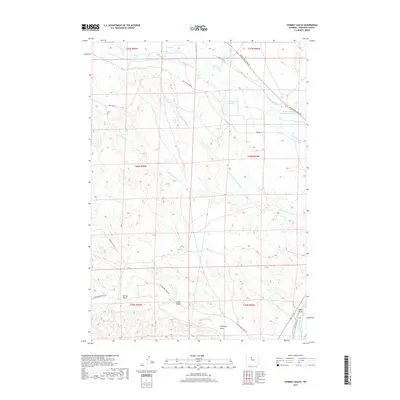 2017 Map of Chimney Gulch, 2017 Print