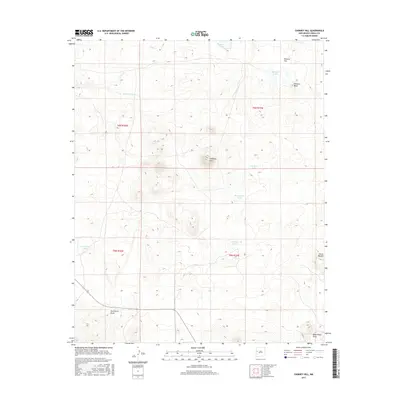 2017 Map of Chimney Hill, 2017 Print