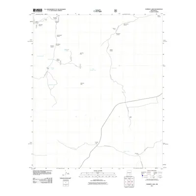 2011 Map of Chimney Lake, 2011 Print