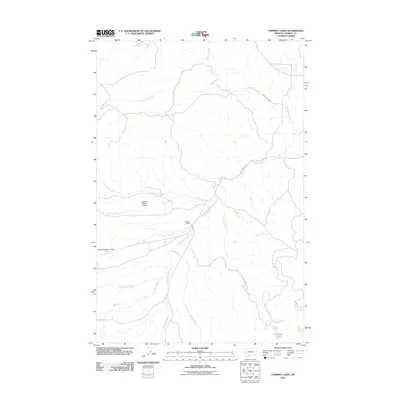2011 Map of Chimney Lakes, 2011 Print