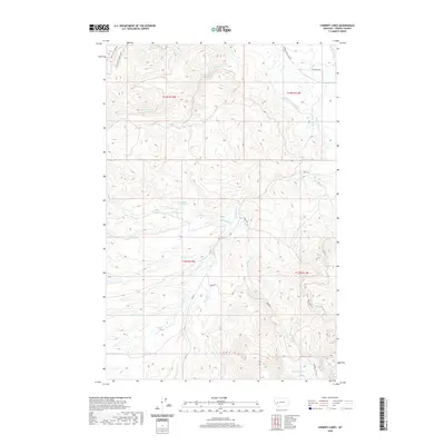 2020 Map of Chimney Lakes, 2020 Print