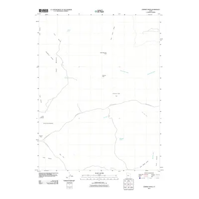 2011 Map of Chimney Rock, 2011 Print