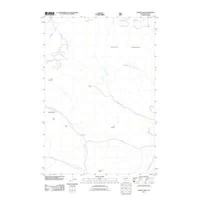 2011 Map of Chimney Rock, 2011 Print