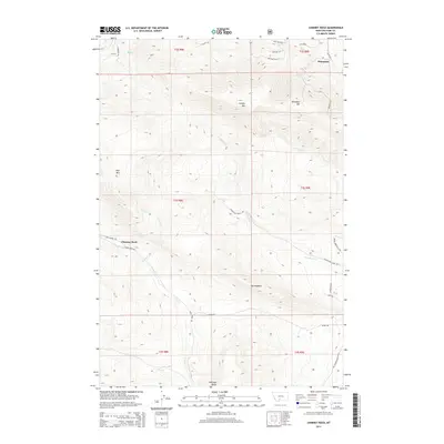 2014 Map of Chimney Rock, 2014 Print