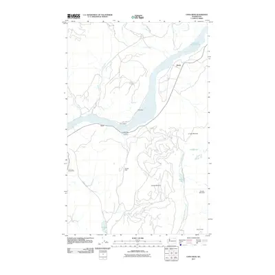 2011 Map of China Bend, 2011 Print