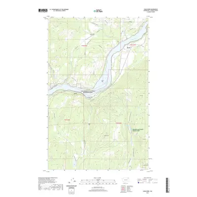 2020 Map of China Bend, 2020 Print