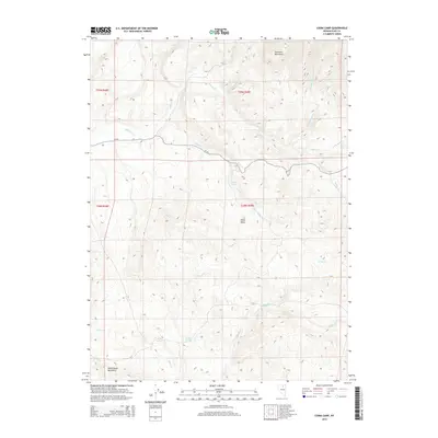 2014 Map of China Camp, 2014 Print