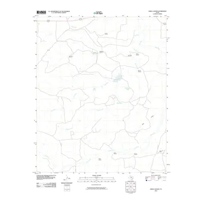 2010 Map of China Canyon, 2010 Print