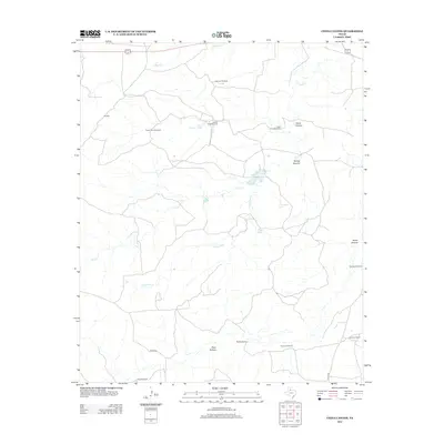 2012 Map of China Canyon, 2012 Print
