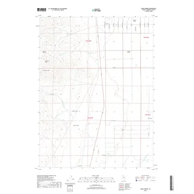 2018 Map of China Garden, 2018 Print