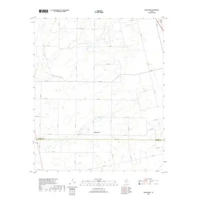 2019 Map of China Grove, 2019 Print