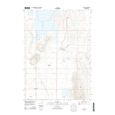 2013 Map of China Hat, 2013 Print