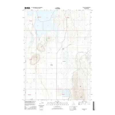 2017 Map of China Hat, 2017 Print