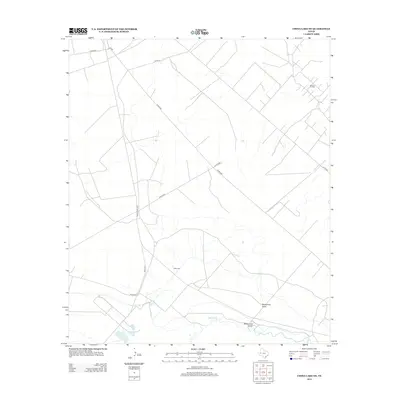 2012 Map of China Lake NE, 2012 Print