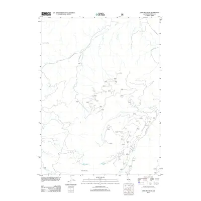 2012 Map of China Mountain, 2012 Print