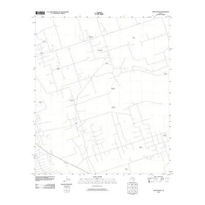 2010 Map of China Ranch, 2010 Print