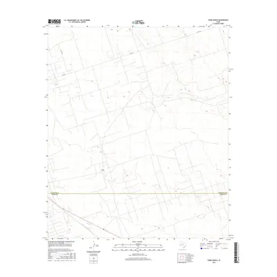2016 Map of China Ranch, 2016 Print