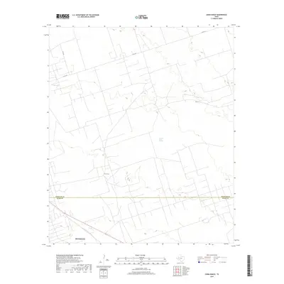 2019 Map of China Ranch, 2019 Print