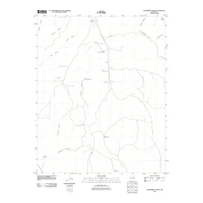 2010 Map of Chinaberry Canyon, 2010 Print