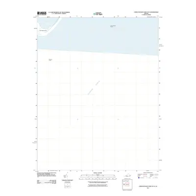 2011 Map of Chincoteague East OE S, 2011 Print