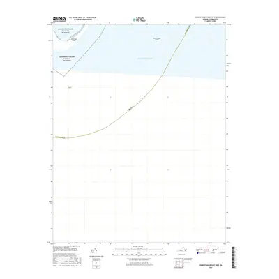 2016 Map of Chincoteague East OE S, 2016 Print