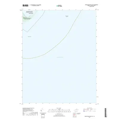 2019 Map of Chincoteague East OE S, 2019 Print