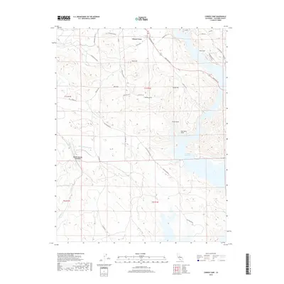 2018 Map of Chinese Camp, 2018 Print