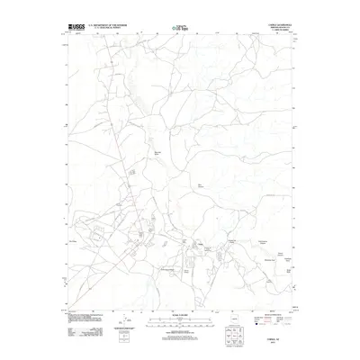 2011 Map of Chinle, 2011 Print