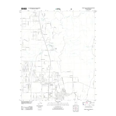2012 Map of Chino Valley North, 2012 Print