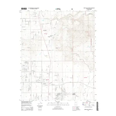 2014 Map of Chino Valley North, 2014 Print