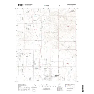 2018 Map of Chino Valley North, 2018 Print