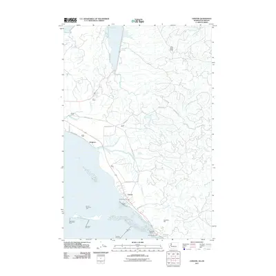 2011 Map of Chinook, 2011 Print