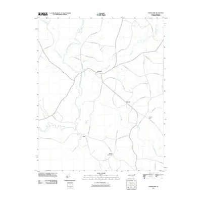 2010 Map of Chinquapin, 2010 Print