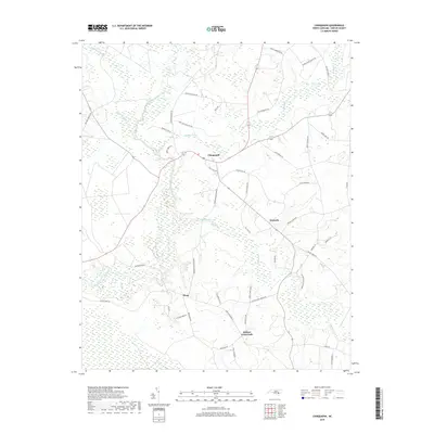 2019 Map of Chinquapin, 2019 Print