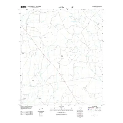 2010 Map of Chinquapin, 2010 Print