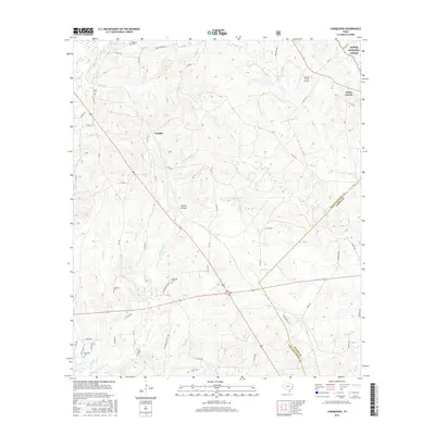 2016 Map of Chinquapin, 2016 Print
