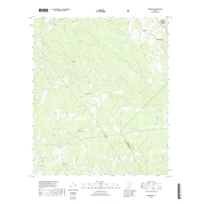 2019 Map of Chinquapin, 2019 Print
