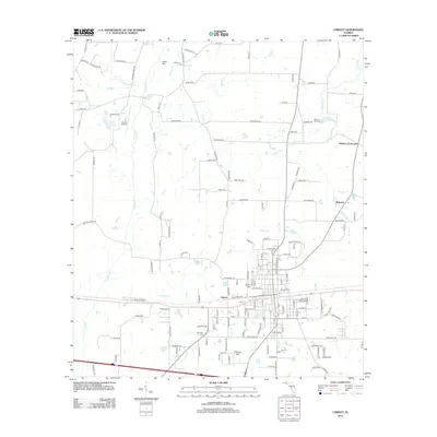 2012 Map of Chipley, 2012 Print