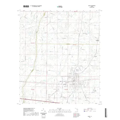 2021 Map of Chipley, 2021 Print